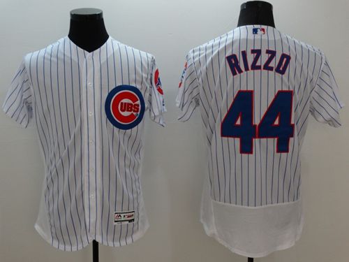 Cubs #44 Anthony Rizzo White Flexbase Authentic Collection Stitched MLB Jersey Cubs #44 Anthony Rizzo White Flexbase Authentic Collection Stitched MLB Jersey
