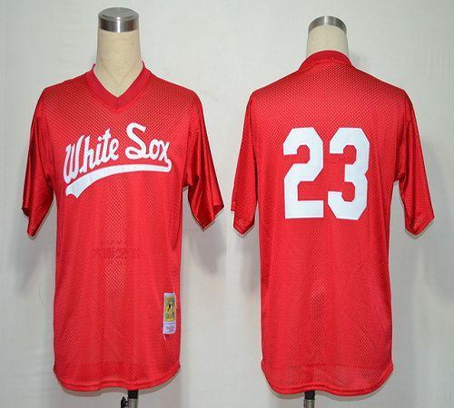 1990 Mitchell And Ness White Sox #23 Robin Ventura Red Throwback Stitched MLB Jersey 1990 Mitchell And Ness White Sox #23 Robin Ventura Red Throwback Stitched MLB Jersey