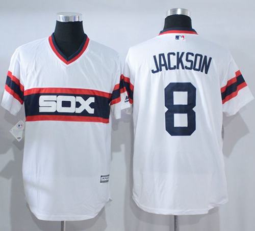 White Sox #8 Bo Jackson White New Cool Base Alternate Home Stitched MLB Jersey White Sox #8 Bo Jackson White New Cool Base Alternate Home Stitched MLB Jersey