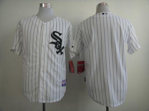 White Sox Blank White Black Strip Stitched MLB Jersey White Sox Blank White Black Strip Stitched MLB Jersey