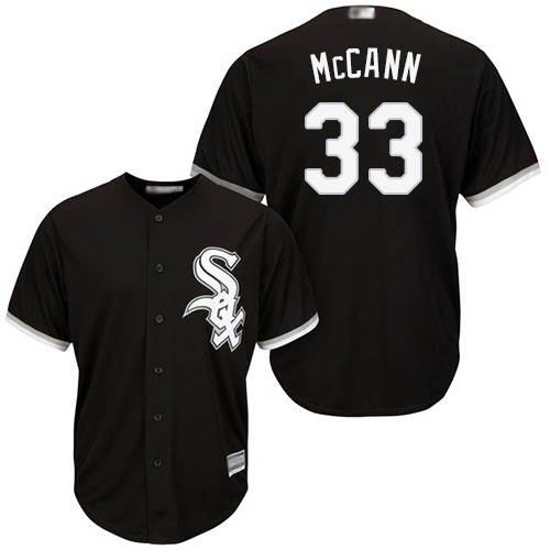 White Sox #33 James McCann Black New Cool Base Stitched MLB Jersey White Sox #33 James McCann Black New Cool Base Stitched MLB Jersey