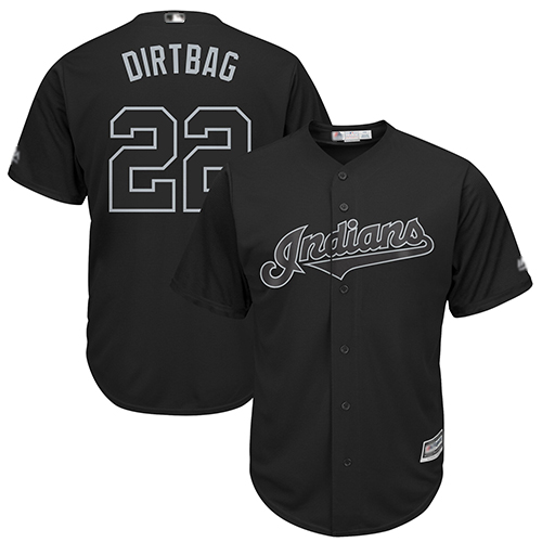 Indians #22 Jason Kipnis Black 