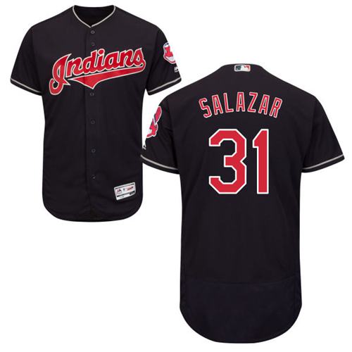 Indians #31 Danny Salazar Navy Blue Flexbase Authentic Collection Stitched MLB Jersey Indians #31 Danny Salazar Navy Blue Flexbase Authentic Collection Stitched MLB Jersey