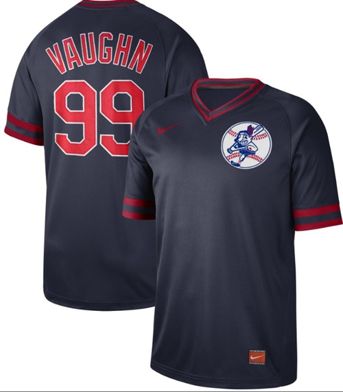 Nike Indians #99 Ricky Vaughn Navy Authentic Cooperstown Collection Stitched MLB Jersey Nike Indians #99 Ricky Vaughn Navy Authentic Cooperstown Collection Stitched MLB Jersey