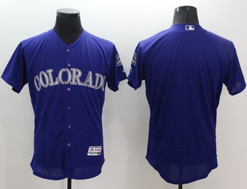 Rockies Blank Purple Flexbase Authentic Collection Stitched MLB Jersey Rockies Blank Purple Flexbase Authentic Collection Stitched MLB Jersey