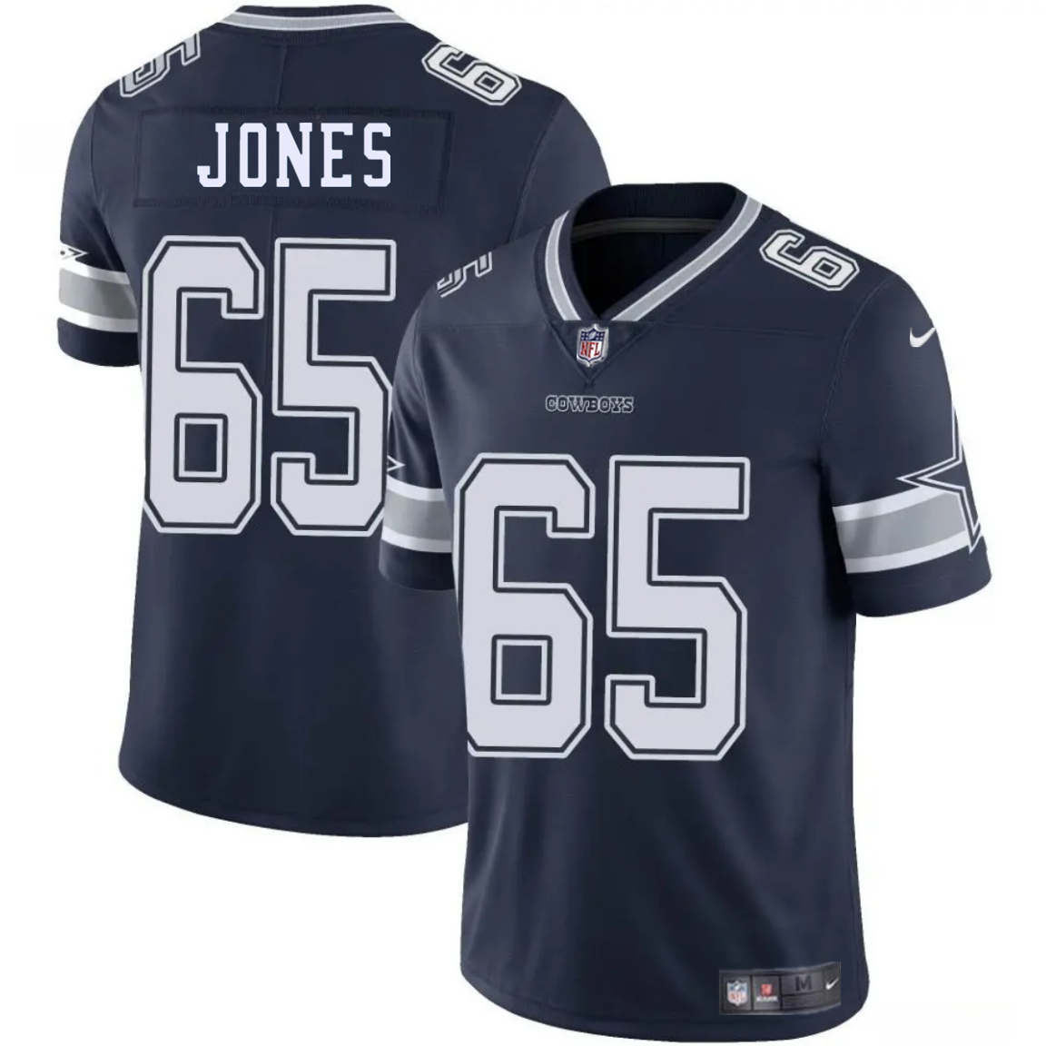 Men's Dallas Cowboys #65 Robert Jones Navy Blue 2025 Vapor Untouchable Limited Stitched Football Jersey Men's Dallas Cowboys #65 Robert Jones Navy Blue 2025 Vapor Untouchable Limited Stitched Football Jersey