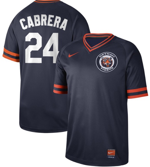 Nike Tigers #24 Miguel Cabrera Navy Authentic Cooperstown Collection Stitched MLB Jersey Nike Tigers #24 Miguel Cabrera Navy Authentic Cooperstown Collection Stitched MLB Jersey