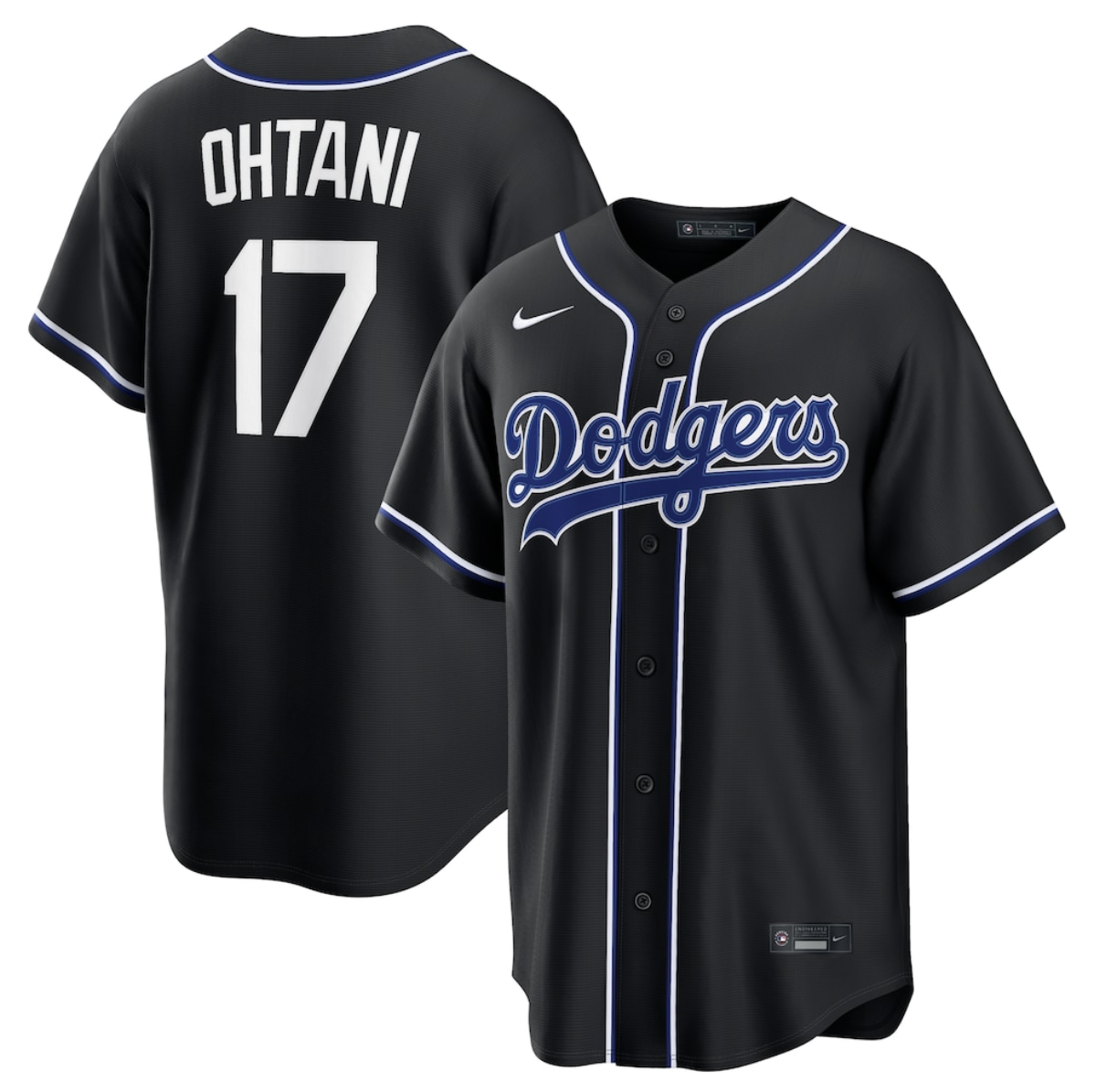 Men's Los Angeles Dodgers #17 Shohei Ohtani 2026 Fashion Replica Black Out Stitched Baseball Jersey Men's Los Angeles Dodgers #17 Shohei Ohtani 2026 Fashion Replica Black Out Stitched Baseball Jersey