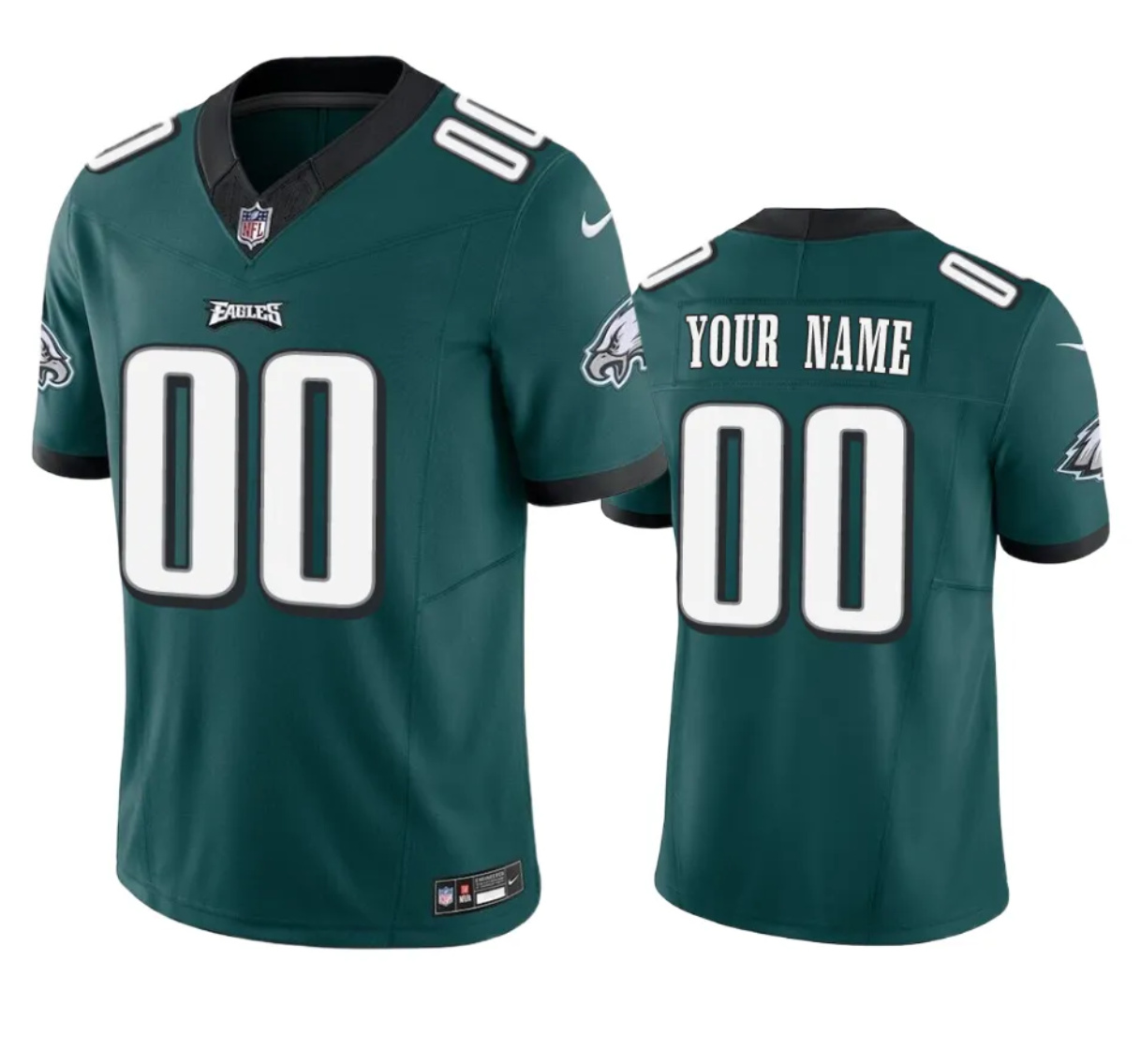 Men's Philadelphia Eagles Active Player Custom Green 2023 F.U.S.E Vapor Untouchable Limited Stitched Football Jersey Men's Philadelphia Eagles Active Player Custom Green 2023 F.U.S.E Vapor Untouchable Limited Stitched Football Jersey