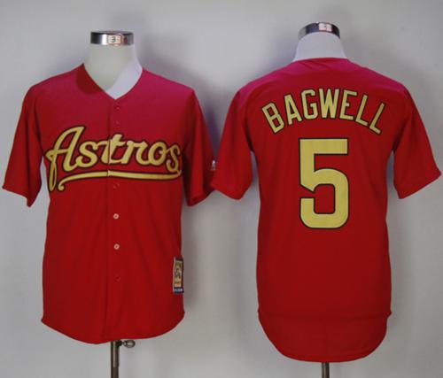 Astros #5 Jeff Bagwell Red 2002-2012 Turn Back The Clock Stitched MLB Jersey Astros #5 Jeff Bagwell Red 2002-2012 Turn Back The Clock Stitched MLB Jersey