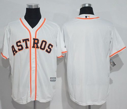 Astros Blank White New Cool Base Stitched MLB Jersey Astros Blank White New Cool Base Stitched MLB Jersey