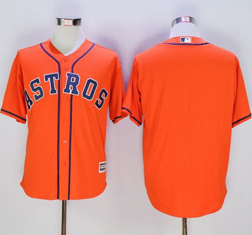 Astros Blank Orange New Cool Base Stitched MLB Jersey Astros Blank Orange New Cool Base Stitched MLB Jersey