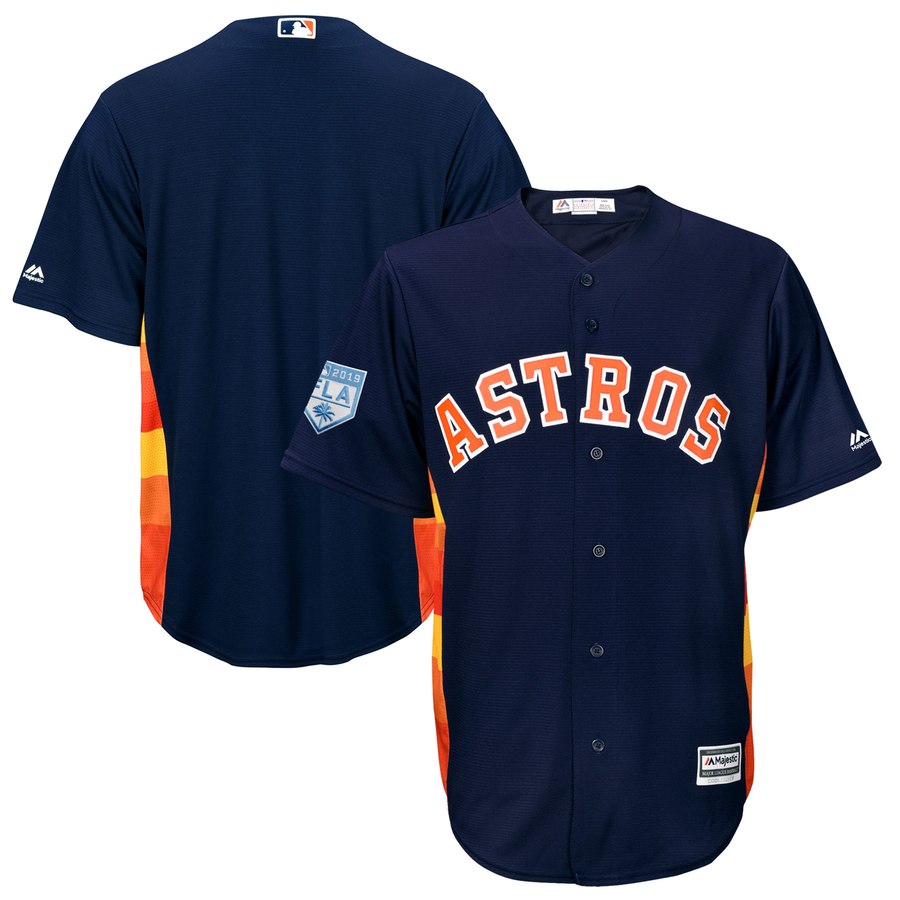 Astros Blank Navy Blue 2019 Spring Training Cool Base Stitched MLB Jersey Astros Blank Navy Blue 2019 Spring Training Cool Base Stitched MLB Jersey