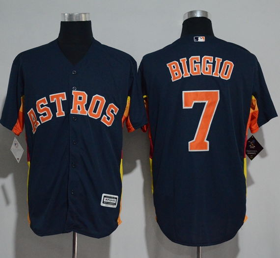 Astros #7 Craig Biggio Navy Blue New Cool Base Stitched MLB Jersey Astros #7 Craig Biggio Navy Blue New Cool Base Stitched MLB Jersey