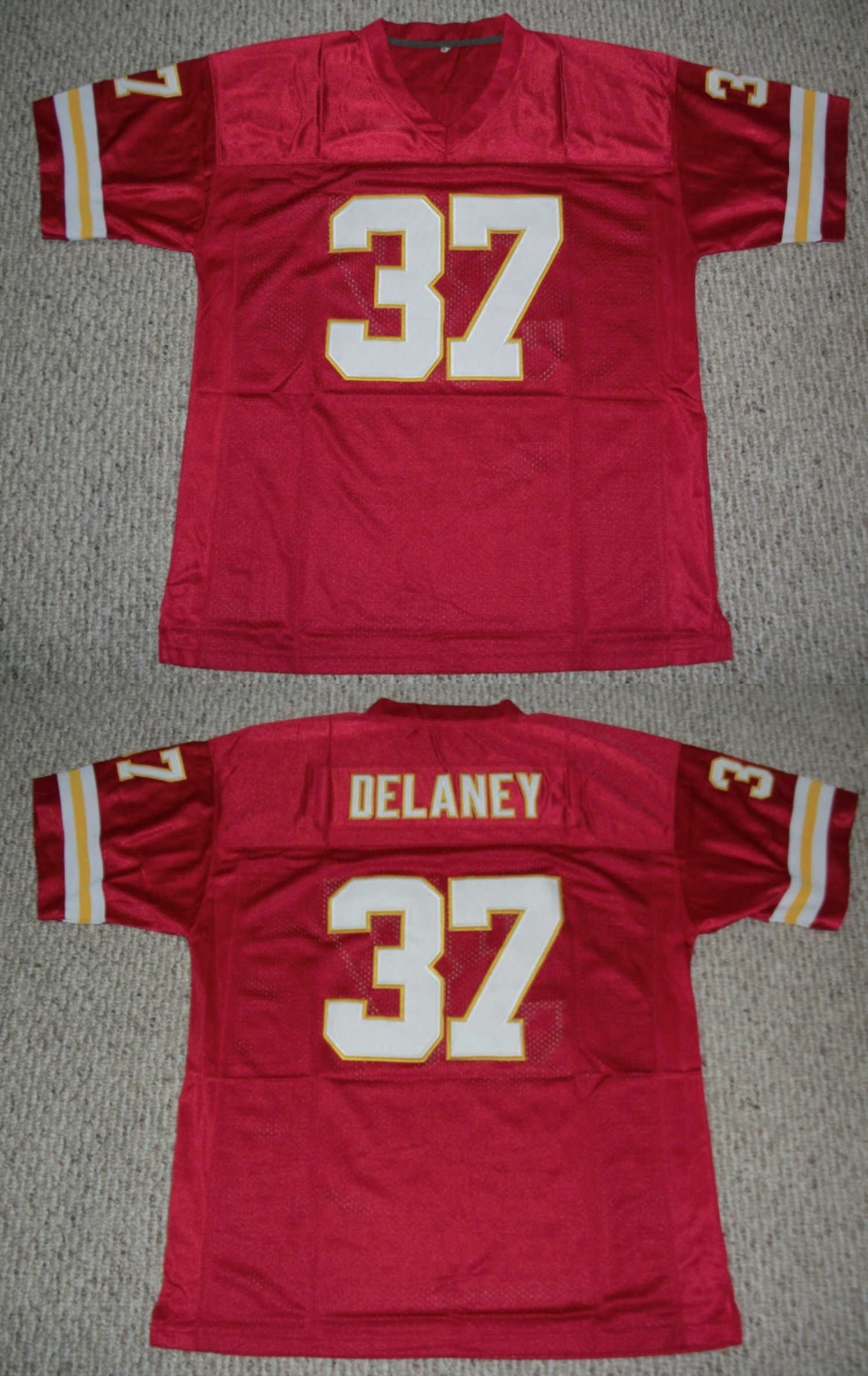 Men’s Kansas City Chiefs #37 Joe Delaney Red Stitched Football Jersey Men’s Kansas City Chiefs #37 Joe Delaney Red Stitched Football Jersey