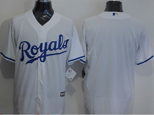 Royals Blank White New Cool Base Stitched MLB Jersey Royals Blank White New Cool Base Stitched MLB Jersey