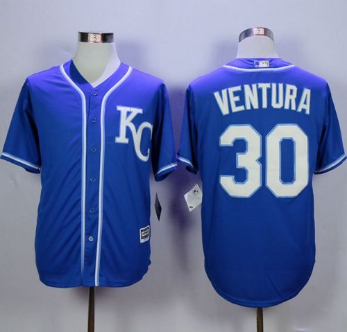 Royals #30 Yordano Ventura Blue Alternate 2 New Cool Base Stitched MLB Jersey Royals #30 Yordano Ventura Blue Alternate 2 New Cool Base Stitched MLB Jersey