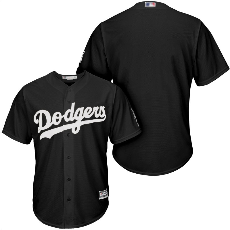 Dodgers Blank Black Turn Back The Clock Stitched MLB Jersey Dodgers Blank Black Turn Back The Clock Stitched MLB Jersey