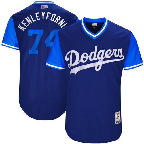 Dodgers #74 Kenley Jansen Royal "Kenleyfornia" Players Weekend Authentic Stitched MLB Jersey Dodgers #74 Kenley Jansen Royal "Kenleyfornia" Players Weekend Authentic Stitched MLB Jersey