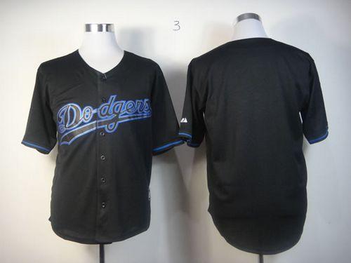 Dodgers Blank Black Fashion Stitched MLB Jersey Dodgers Blank Black Fashion Stitched MLB Jersey