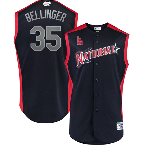 Dodgers #35 Cody Bellinger Navy 2019 All-Star National League Stitched MLB Jersey Dodgers #35 Cody Bellinger Navy 2019 All-Star National League Stitched MLB Jersey