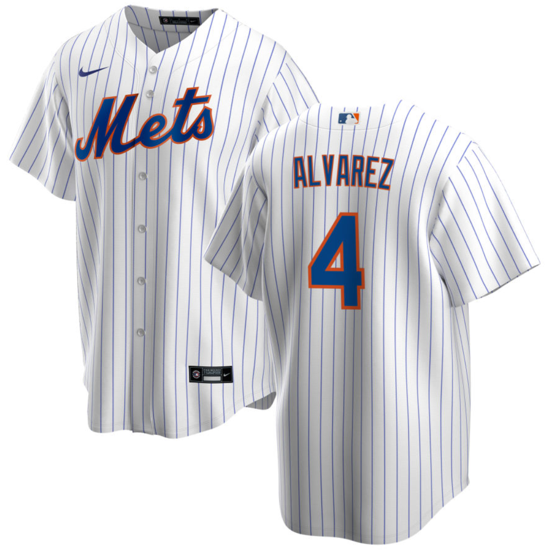 Men's New York Mets #4 Francisco Álvarez White Cool Base Stitched Baseball Jersey Men's New York Mets #4 Francisco Álvarez White Cool Base Stitched Baseball Jersey