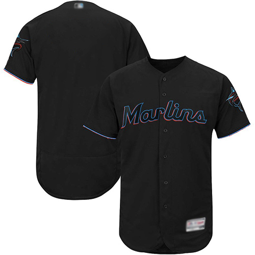 marlins Blank Black Flexbase Authentic Collection Stitched MLB Jersey marlins Blank Black Flexbase Authentic Collection Stitched MLB Jersey