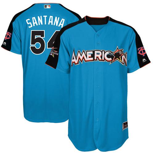 Twins #54 Ervin Santana Blue 2017 All-Star American League Stitched MLB Jersey Twins #54 Ervin Santana Blue 2017 All-Star American League Stitched MLB Jersey