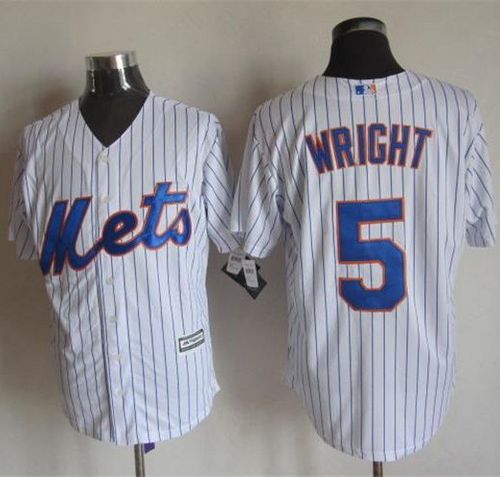 Mets #5 David Wright White(Blue Strip) New Cool Base Stitched MLB Jersey Mets #5 David Wright White(Blue Strip) New Cool Base Stitched MLB Jersey