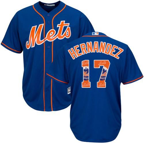 Mets #17 Keith Hernandez Blue Team Logo Fashion Stitched MLB Jersey Mets #17 Keith Hernandez Blue Team Logo Fashion Stitched MLB Jersey
