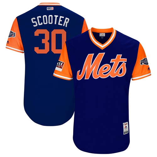 Mets #30 Michael Conforto Royal "Scooter" Players Weekend Authentic Stitched MLB Jersey Mets #30 Michael Conforto Royal "Scooter" Players Weekend Authentic Stitched MLB Jersey