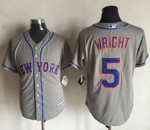 Mets #5 David Wright New Grey Cool Base Stitched MLB Jersey Mets #5 David Wright New Grey Cool Base Stitched MLB Jersey