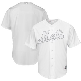 New York Mets Blank Majestic 2019 Players' Weekend Cool Base Team Jersey White New York Mets Blank Majestic 2019 Players' Weekend Cool Base Team Jersey White