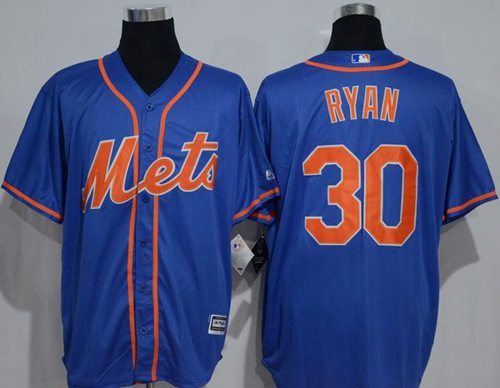Mets #30 Nolan Ryan Blue New Cool Base Alternate Home Stitched MLB Jersey Mets #30 Nolan Ryan Blue New Cool Base Alternate Home Stitched MLB Jersey