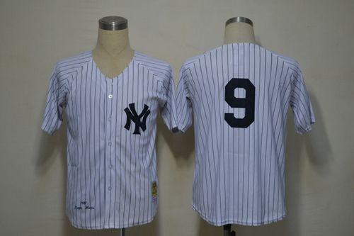 Mitchell And Ness 1961 Yankees #9 Roger Maris White Throwback Stitched MLB Jersey Mitchell And Ness 1961 Yankees #9 Roger Maris White Throwback Stitched MLB Jersey