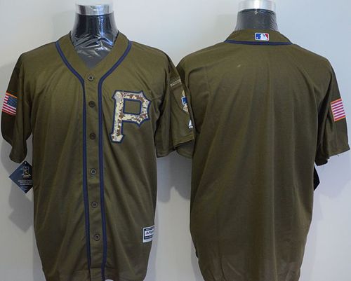 Pirates Blank Green Salute to Service Stitched MLB Jersey Pirates Blank Green Salute to Service Stitched MLB Jersey