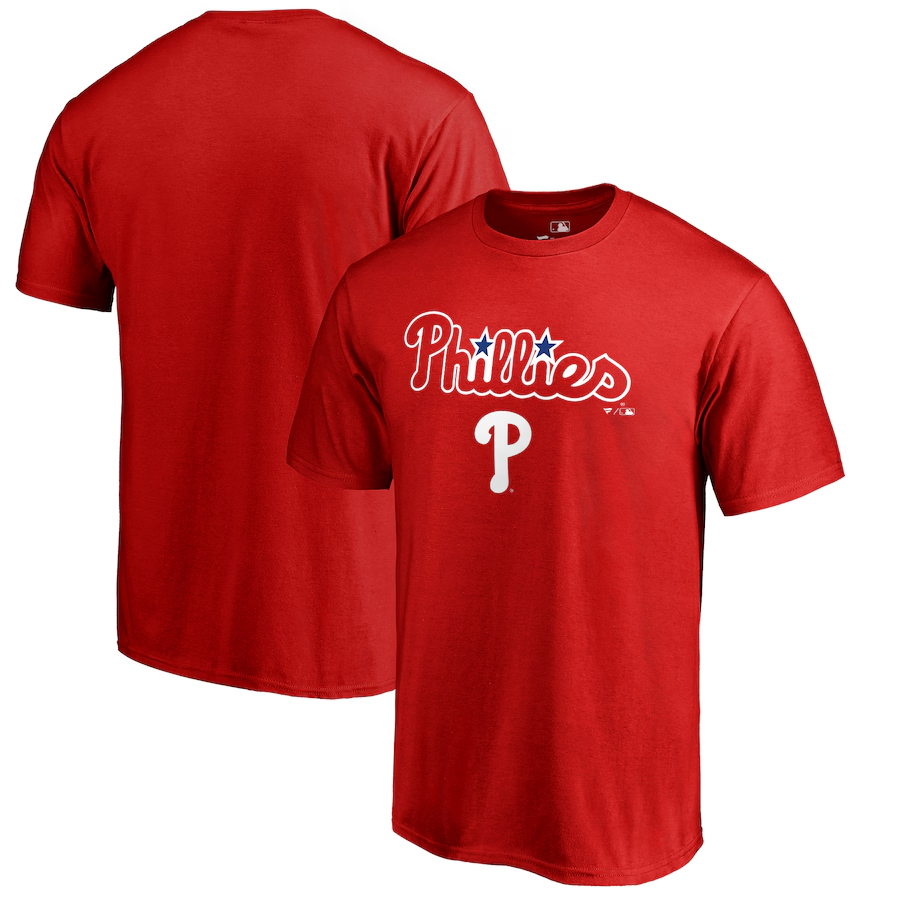 Men's Philadelphia Phillies Red T-Shirt