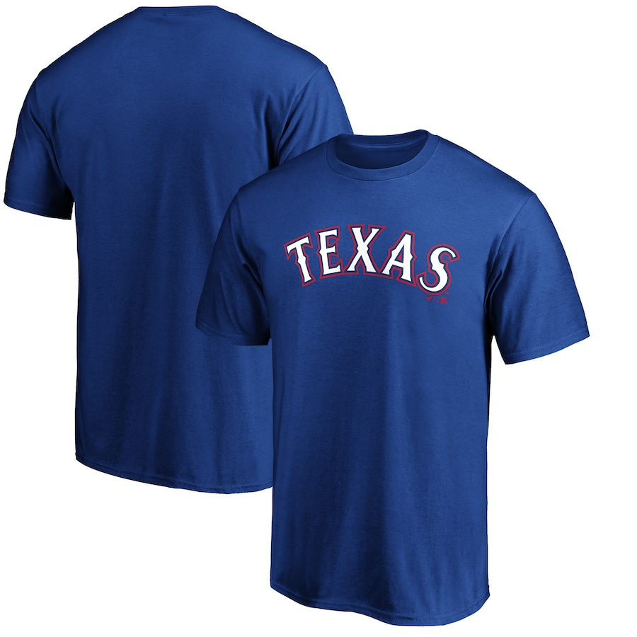 Men's Texas Rangers Blue T-Shirt