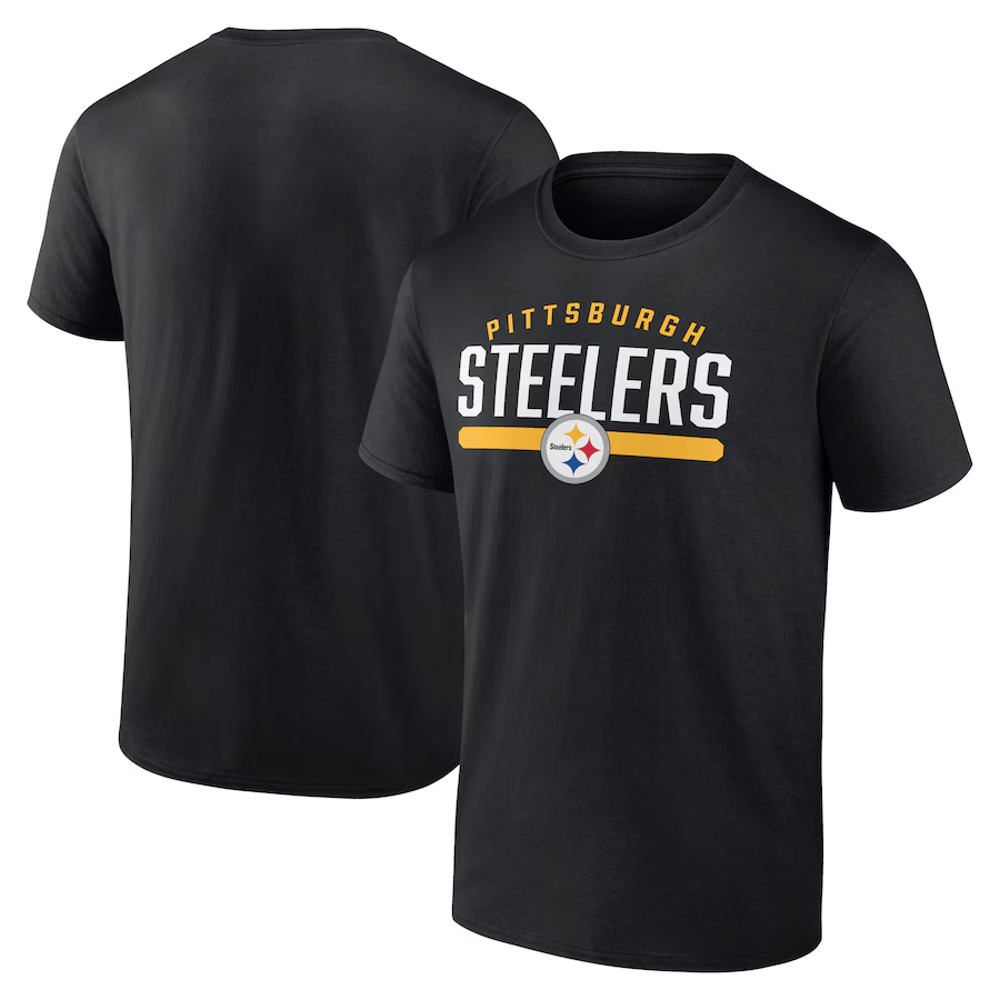 Men's Pittsburgh Steelers Black T-Shirt