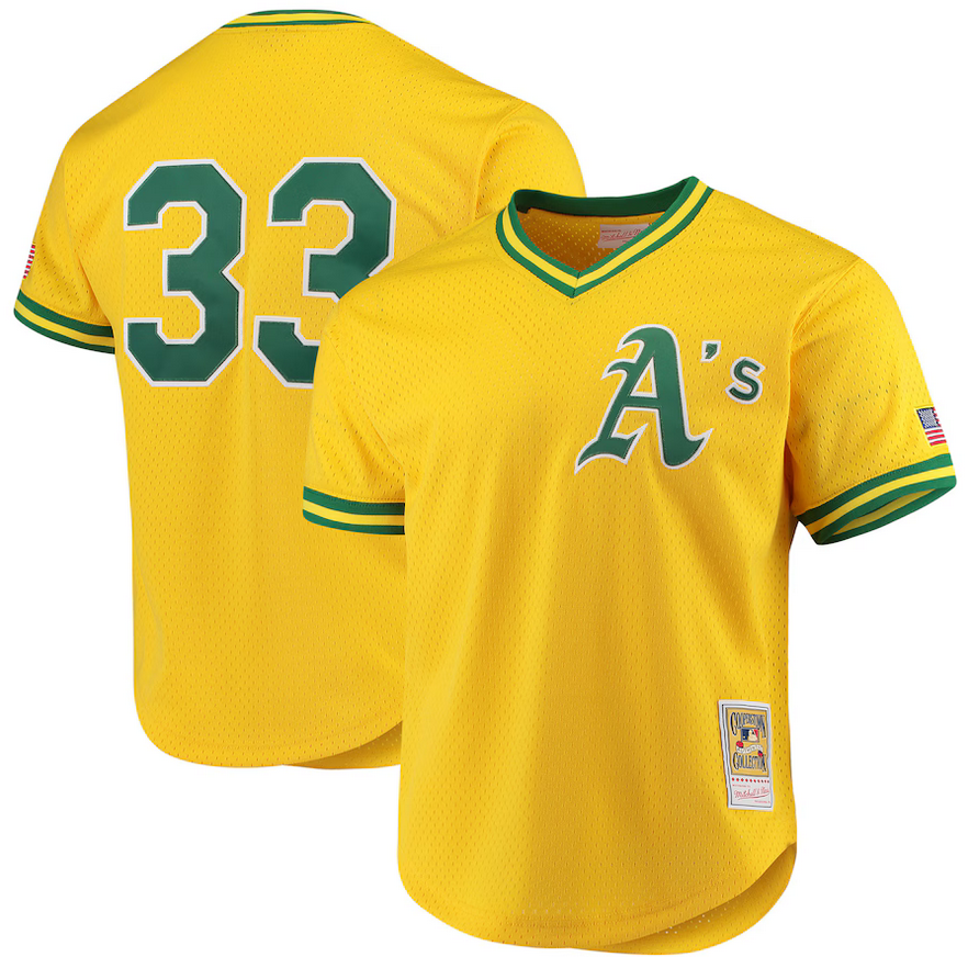 Men's Oakland Athletics Yellow Base Stitched Jersey Men's Oakland Athletics Yellow Base Stitched Jersey