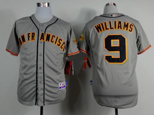 Giants #9 Matt Williams Grey Road Cool Base Stitched MLB Jersey Giants #9 Matt Williams Grey Road Cool Base Stitched MLB Jersey