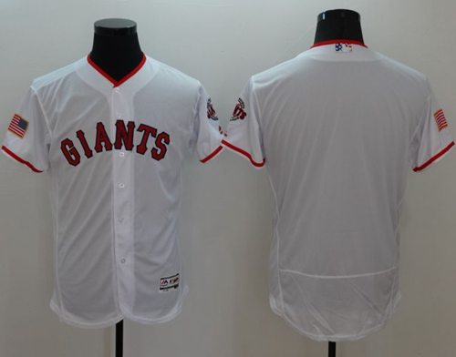 Giants Blank White Fashion Stars & Stripes Flexbase Authentic Stitched MLB Jersey Giants Blank White Fashion Stars & Stripes Flexbase Authentic Stitched MLB Jersey