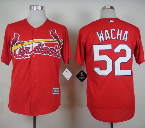 Cardinals #52 Michael Wacha Red Cool Base Stitched MLB Jersey Cardinals #52 Michael Wacha Red Cool Base Stitched MLB Jersey