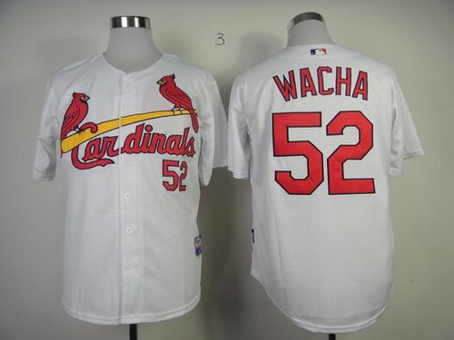 Cardinals #52 Michael Wacha White Cool Base Stitched MLB Jersey Cardinals #52 Michael Wacha White Cool Base Stitched MLB Jersey
