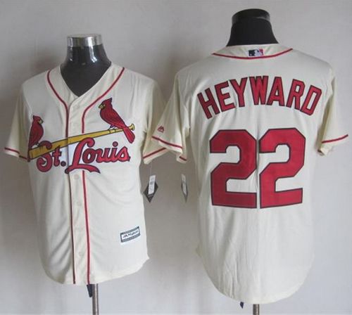 Cardinals #22 Jason Heyward Cream New Cool Base Stitched MLB Jersey Cardinals #22 Jason Heyward Cream New Cool Base Stitched MLB Jersey