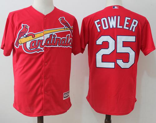Cardinals #25 Dexter Fowler Red New Cool Base Stitched MLB Jersey Cardinals #25 Dexter Fowler Red New Cool Base Stitched MLB Jersey