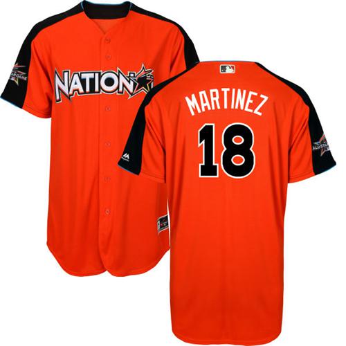 Cardinals #18 Carlos Martinez Orange 2017 All-Star National League Stitched MLB Jersey Cardinals #18 Carlos Martinez Orange 2017 All-Star National League Stitched MLB Jersey