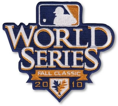 Stitched 2010 MLB World Series Logo Jersey Sleeve Patch San Francisco Giants vs Texas Rangers Stitched 2010 MLB World Series Logo Jersey Sleeve Patch San Francisco Giants vs Texas Rangers