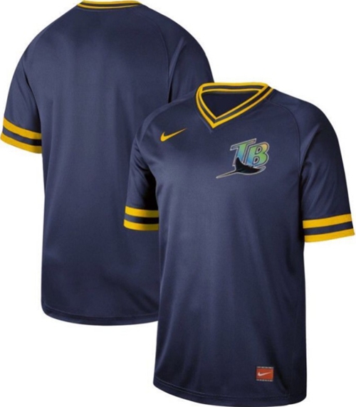 Nike Rays Blank Navy Authentic Cooperstown Collection Stitched MLB Jersey Nike Rays Blank Navy Authentic Cooperstown Collection Stitched MLB Jersey