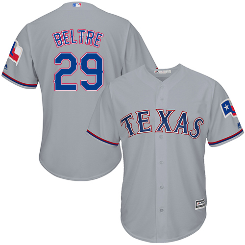 Rangers #29 Adrian Beltre Grey New Cool Base Stitched MLB Jersey Rangers #29 Adrian Beltre Grey New Cool Base Stitched MLB Jersey